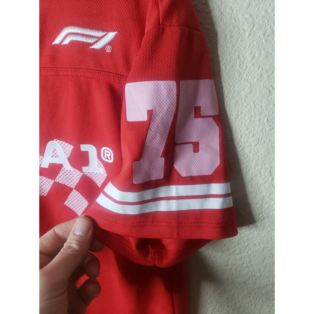 Formula 1 F1 Racing Jersey Womens Small Red #75 Worldwide Tour Racing Division - Picture 5 of 7